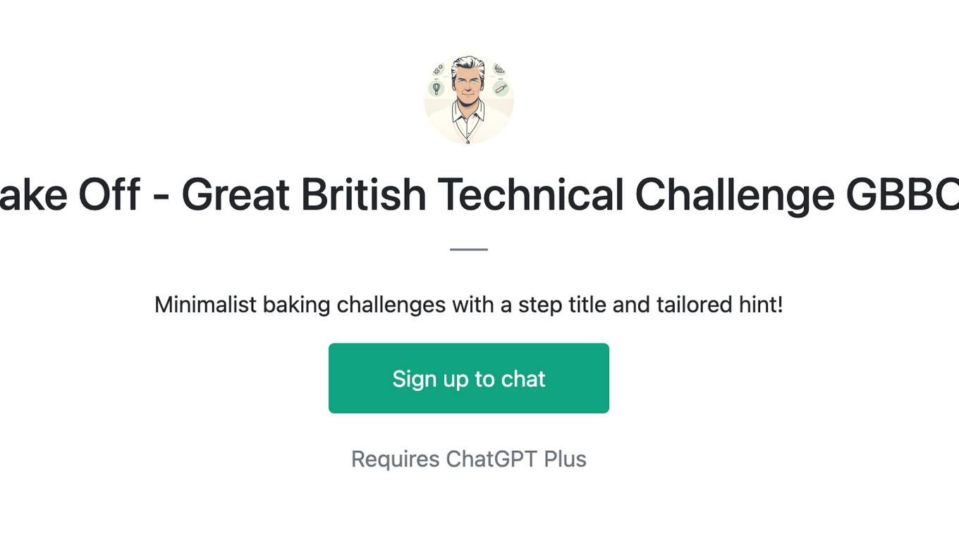 Bake Off - Great British Technical Challenge GBBO Screenshot