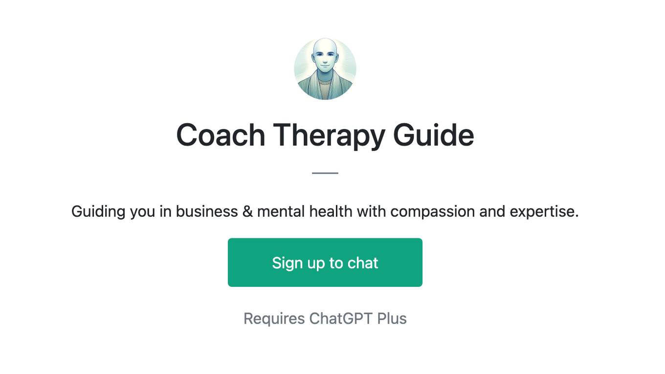 Coach Therapy Guide Screenshot