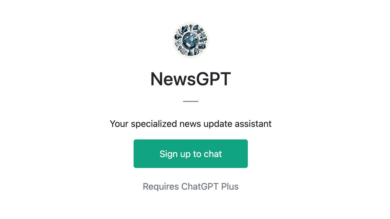 NewsGPT Screenshot