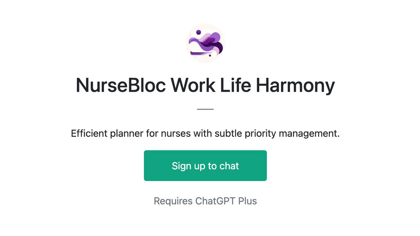 NurseBloc Work Life Harmony Screenshot