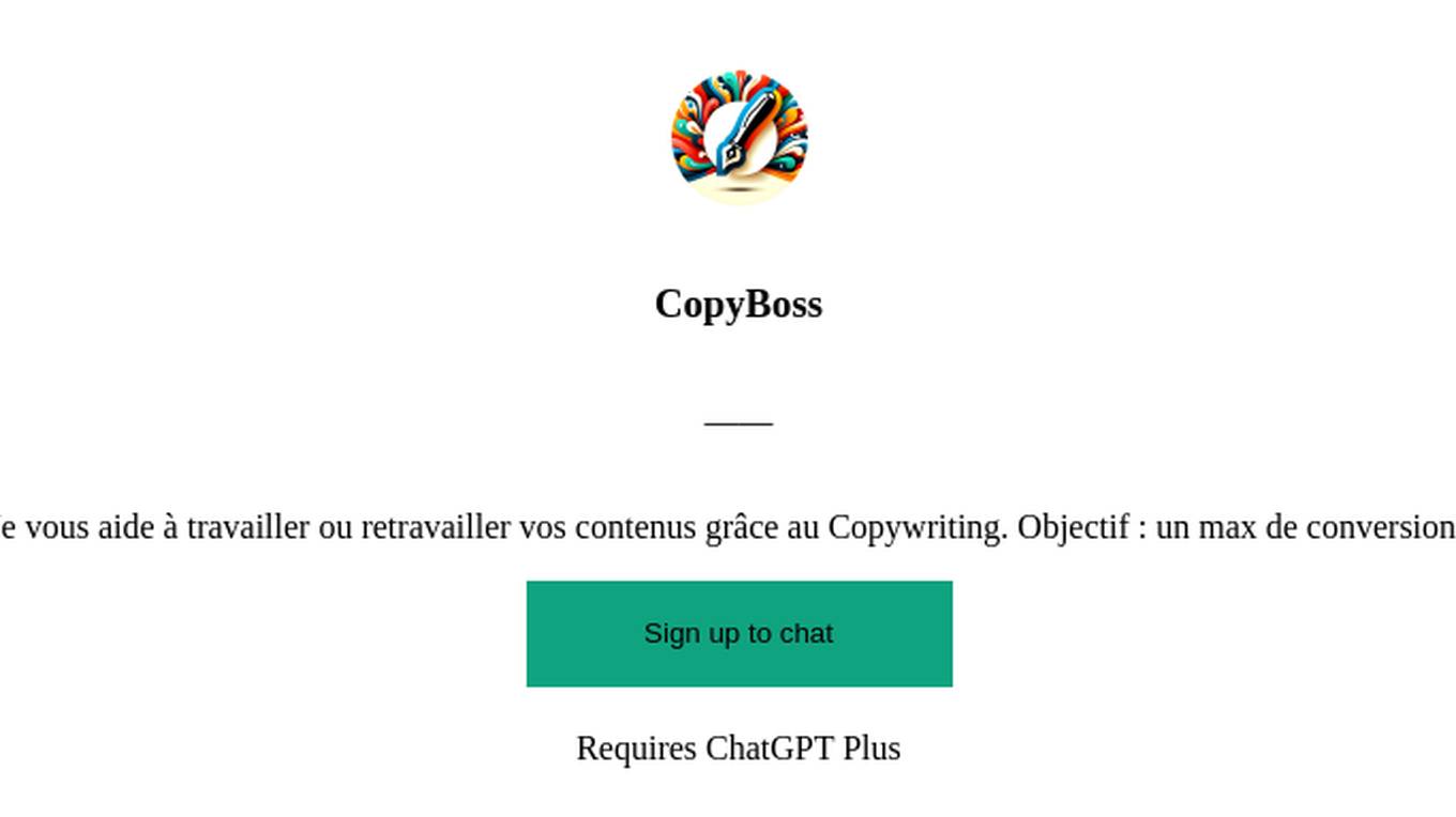 CopyBoss Screenshot