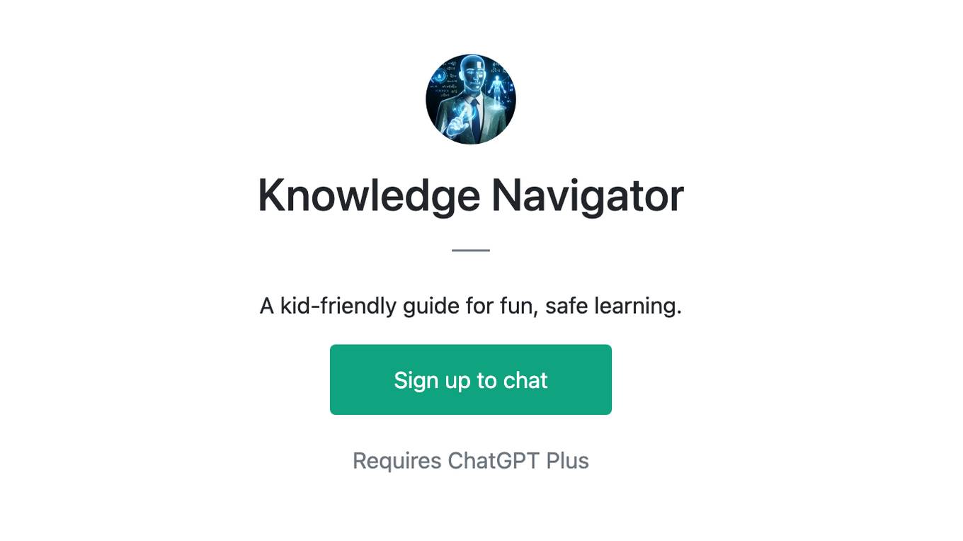 Knowledge Navigator Screenshot