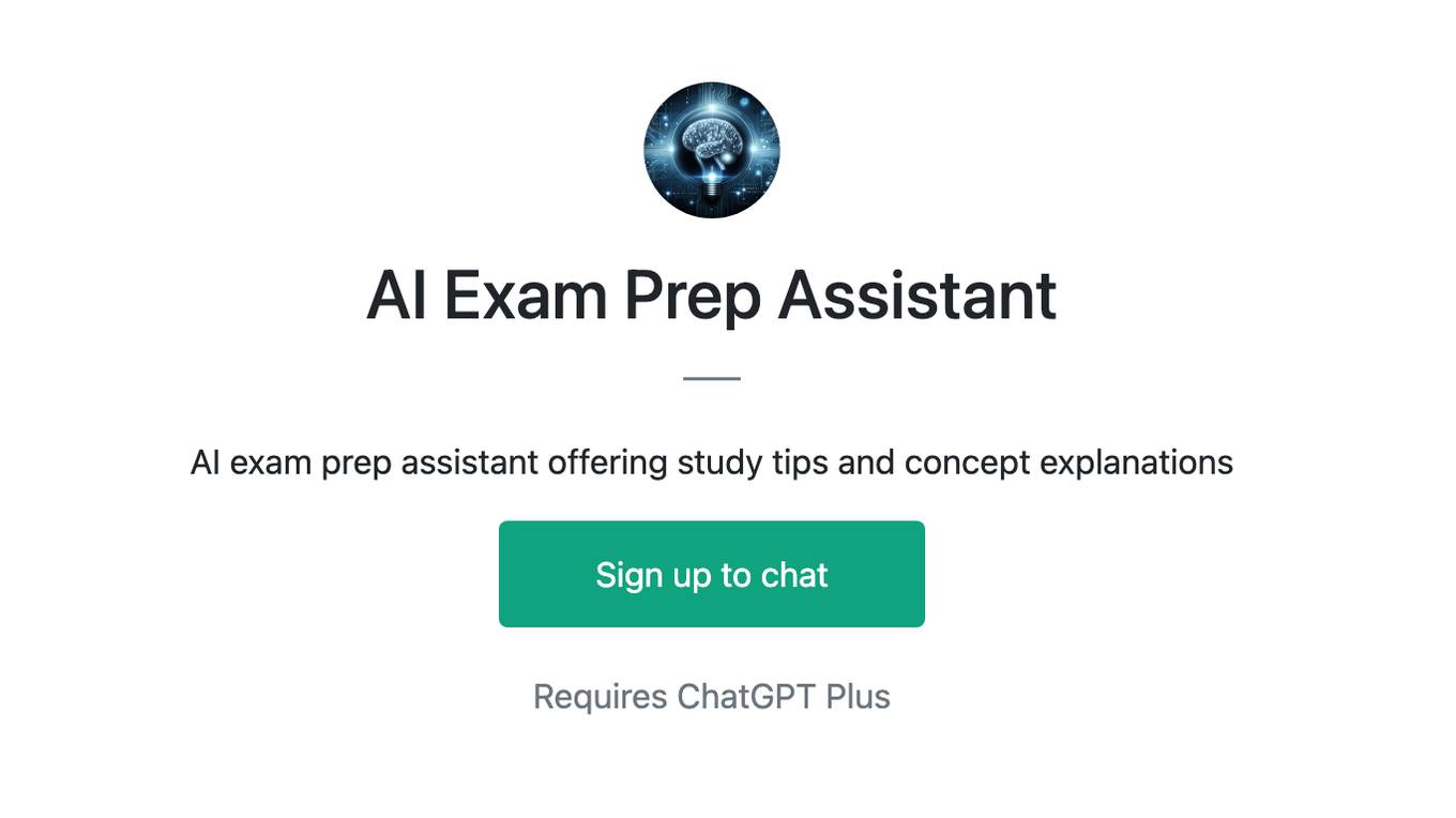 AI Exam Prep Assistant Screenshot