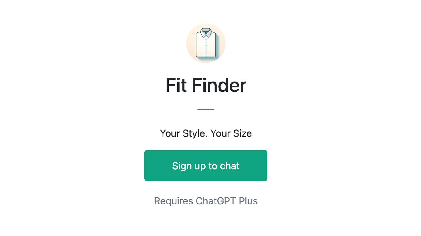 Fit Finder Screenshot