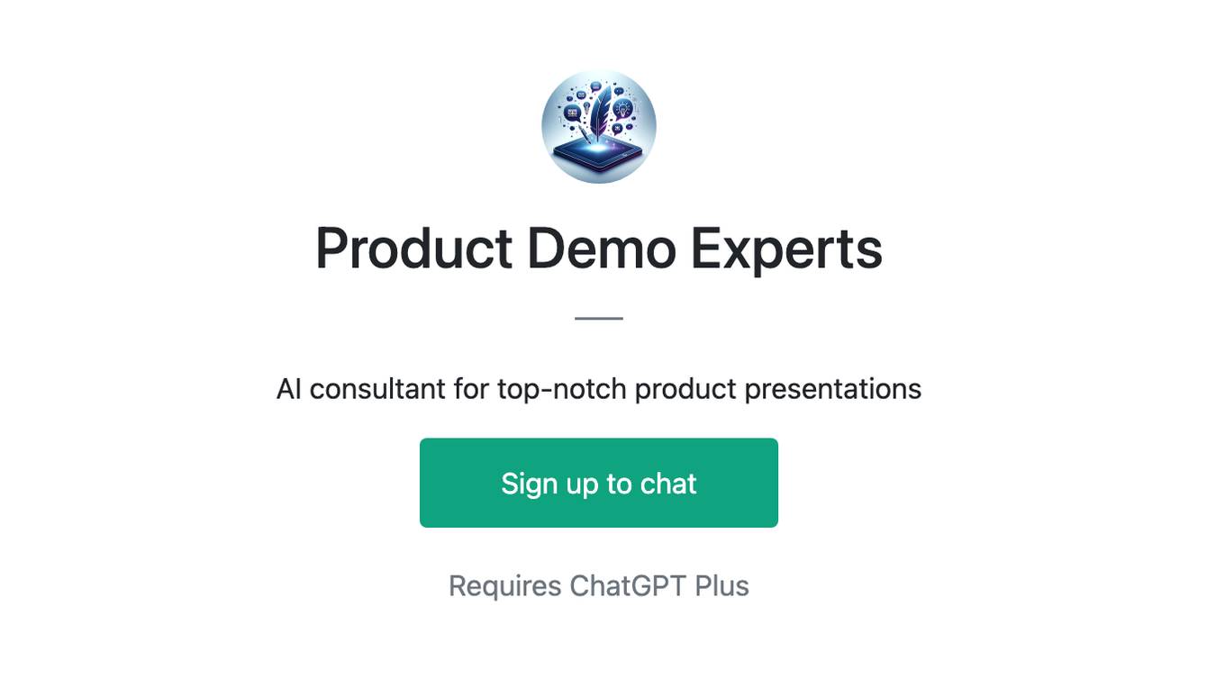 Product Demo Experts Screenshot