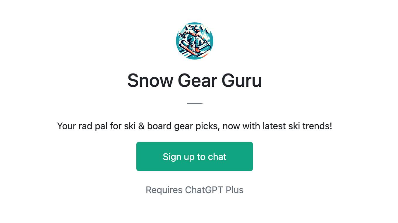 Snow Gear Guru Screenshot