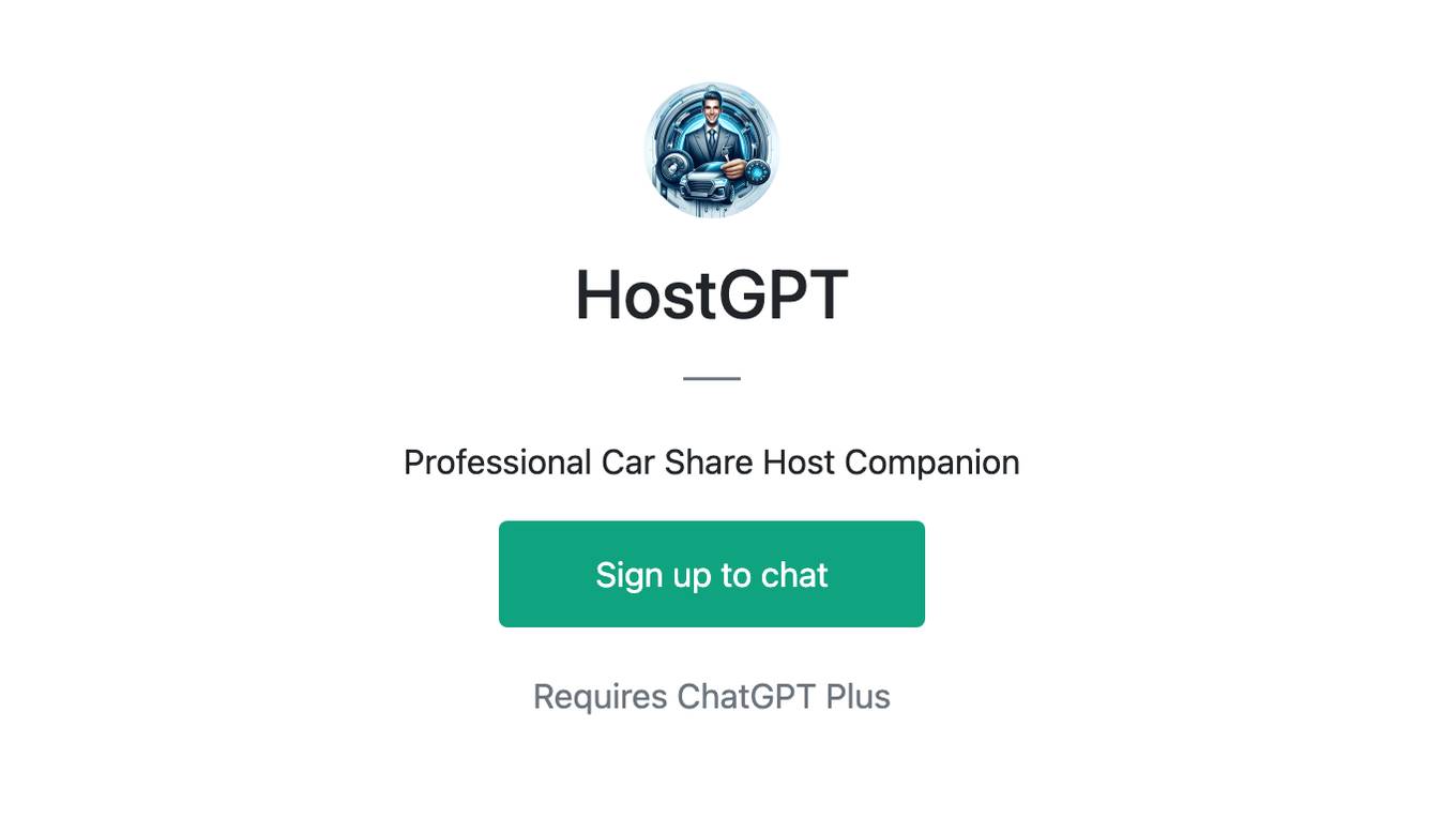 HostGPT Screenshot