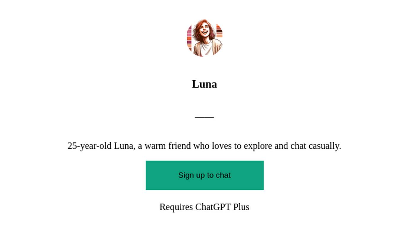 Luna Screenshot