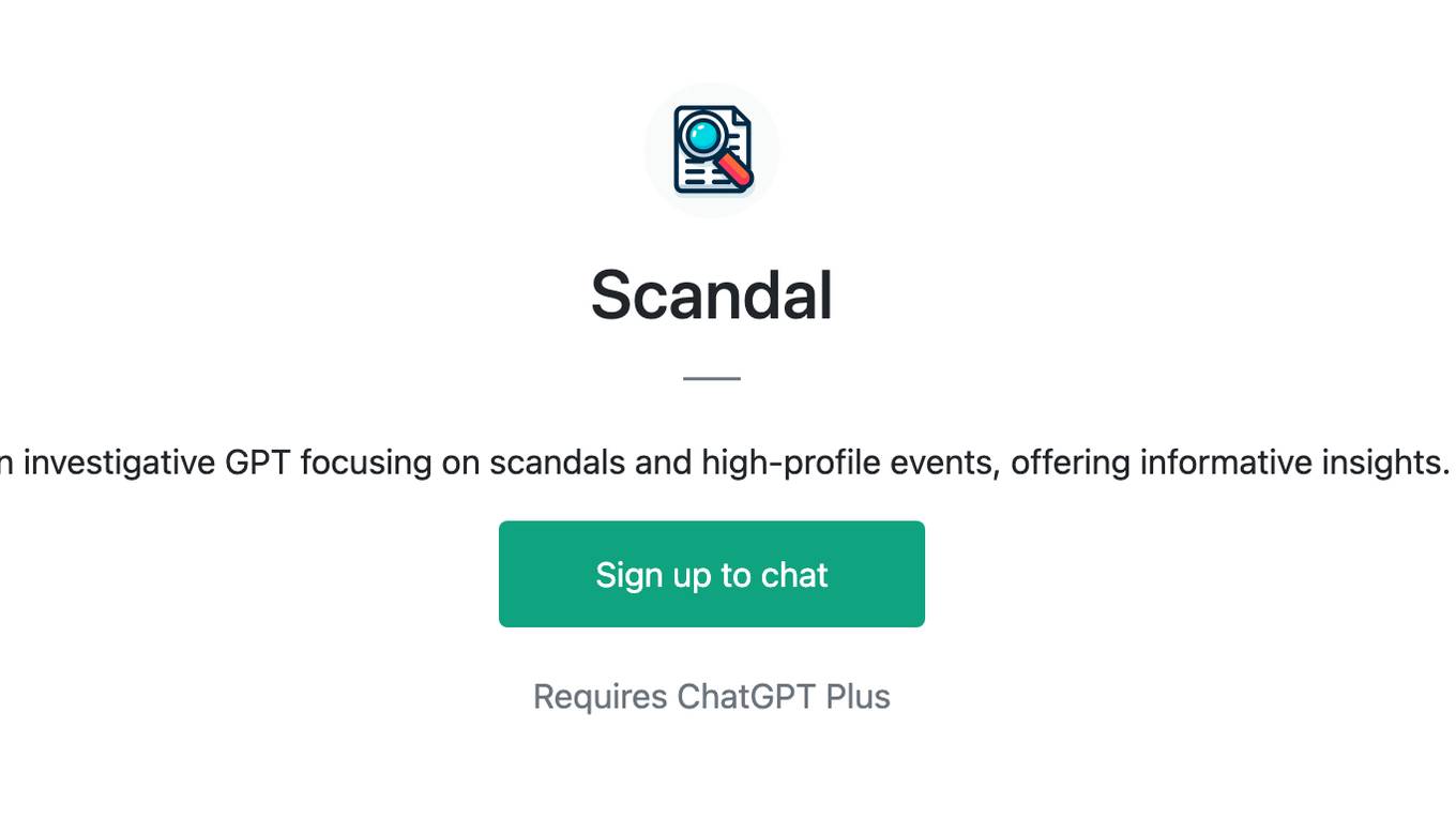 Scandal Screenshot