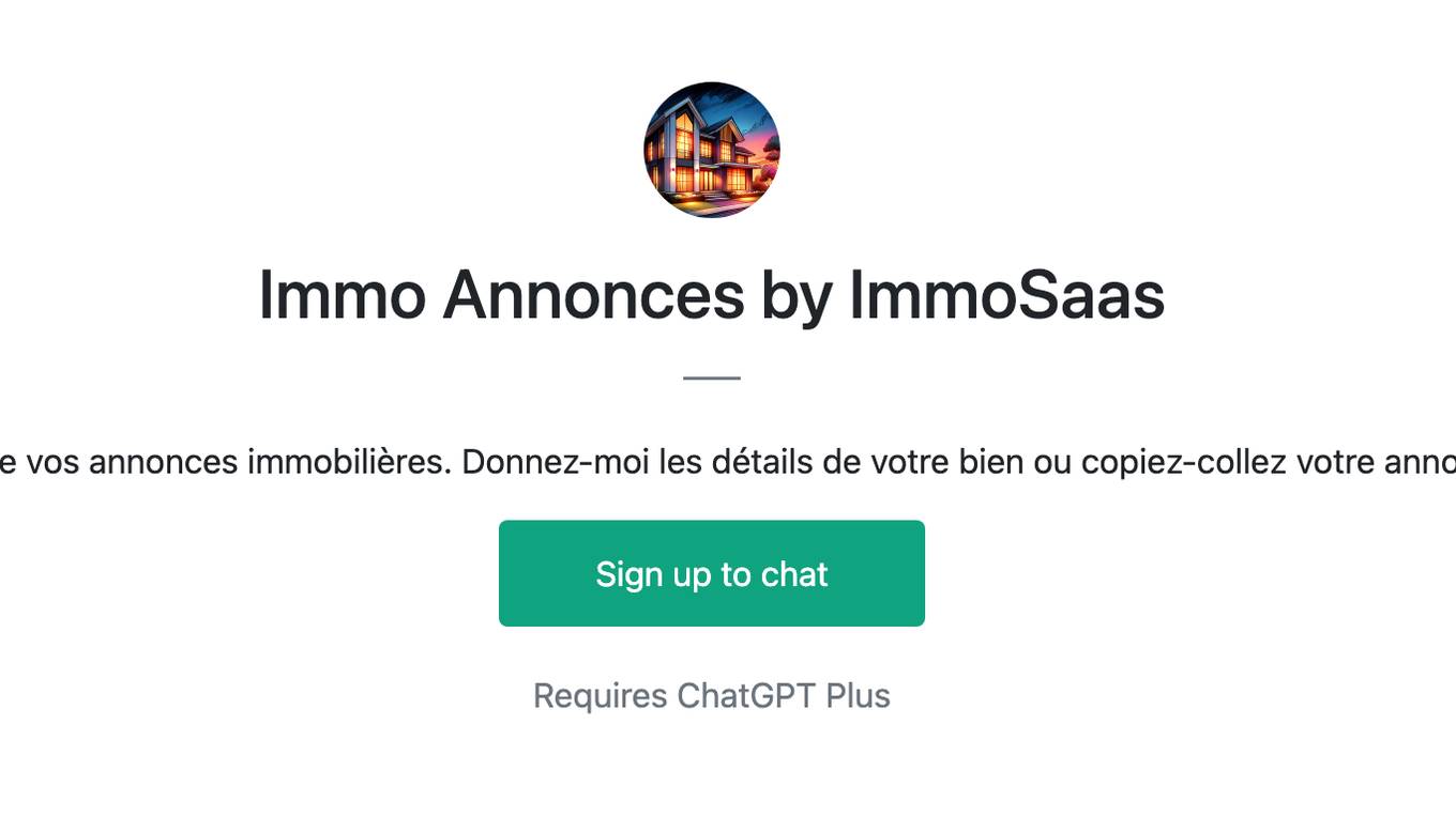 Immo Annonces by ImmoSaas Screenshot