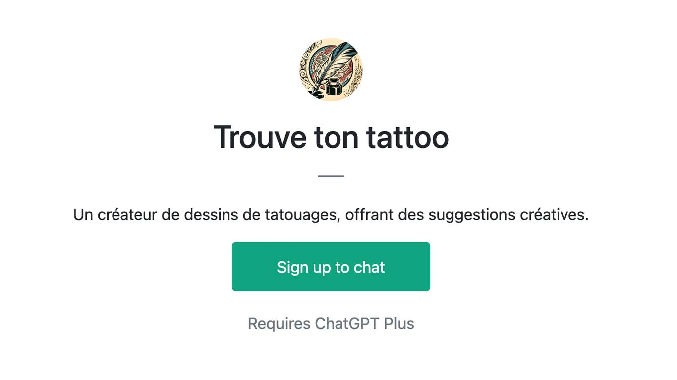 Trouve ton tattoo Screenshot