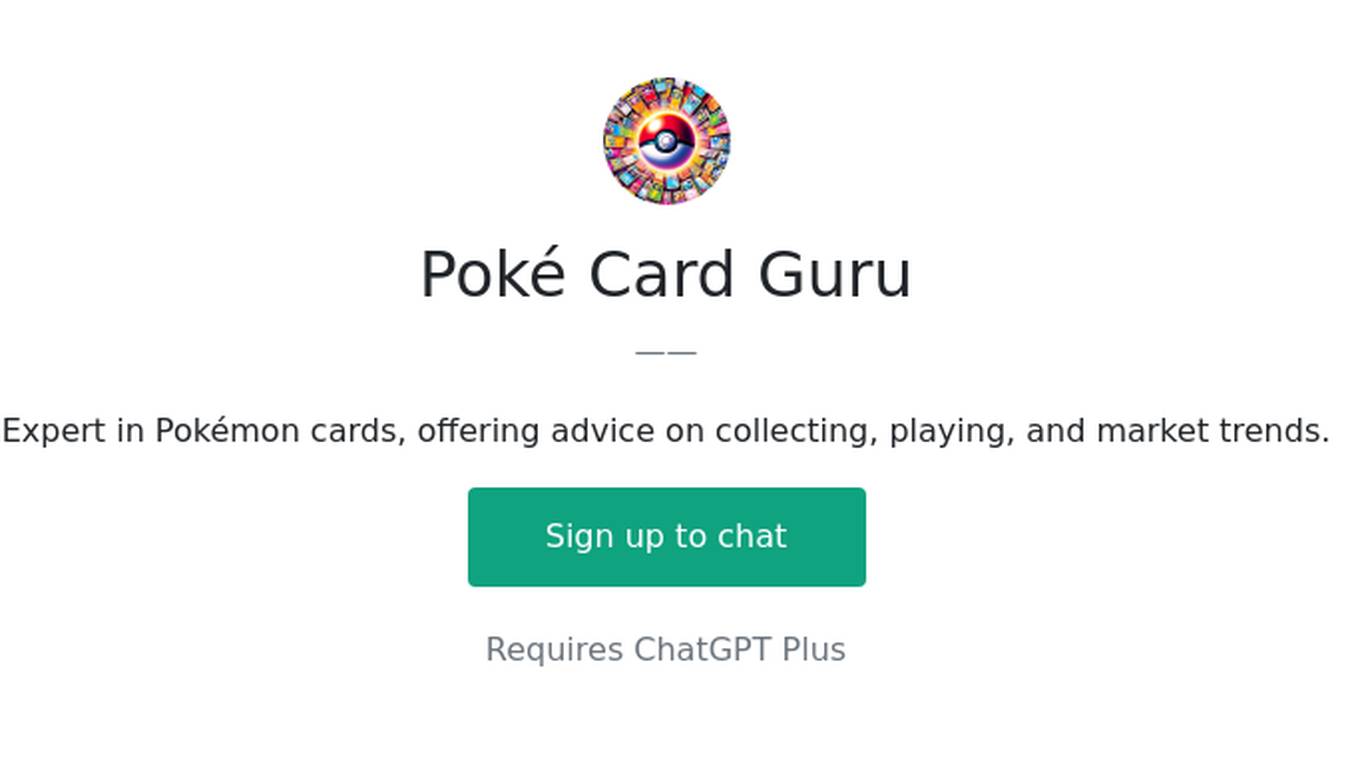 Poké Card Guru Screenshot