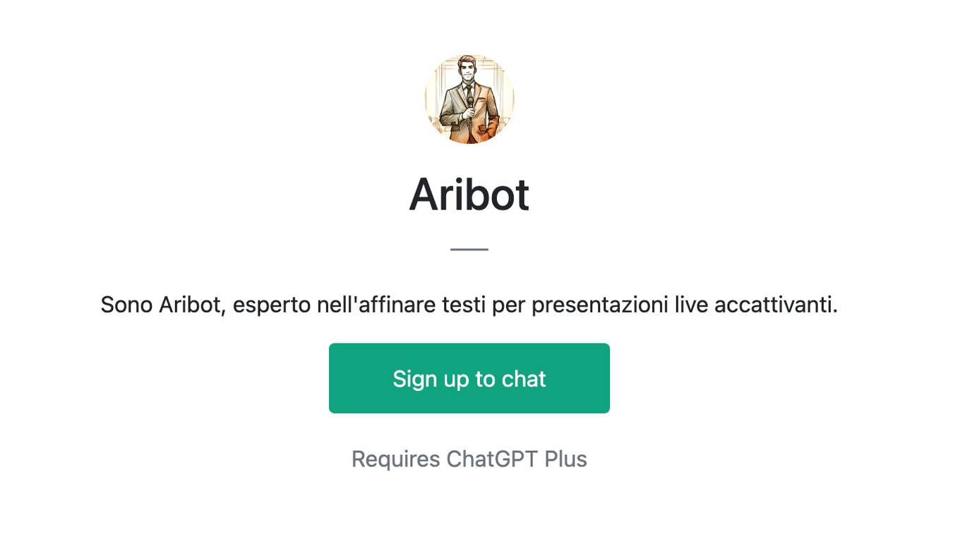 Aribot Screenshot