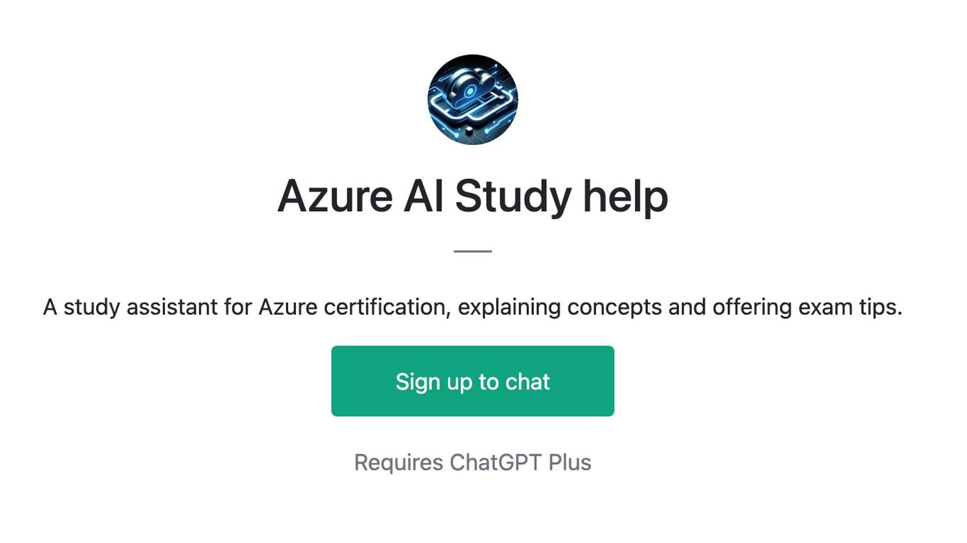 Azure AI Study help Screenshot