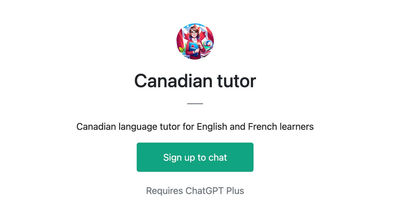 Canadian tutor Screenshot