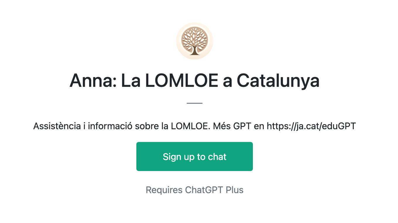 Anna: La LOMLOE a Catalunya Screenshot