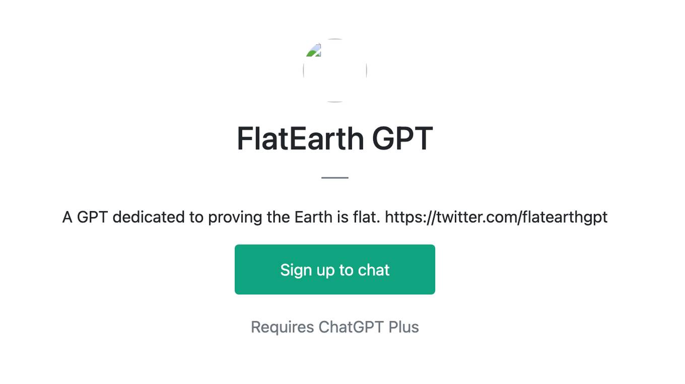 FlatEarth GPT Screenshot