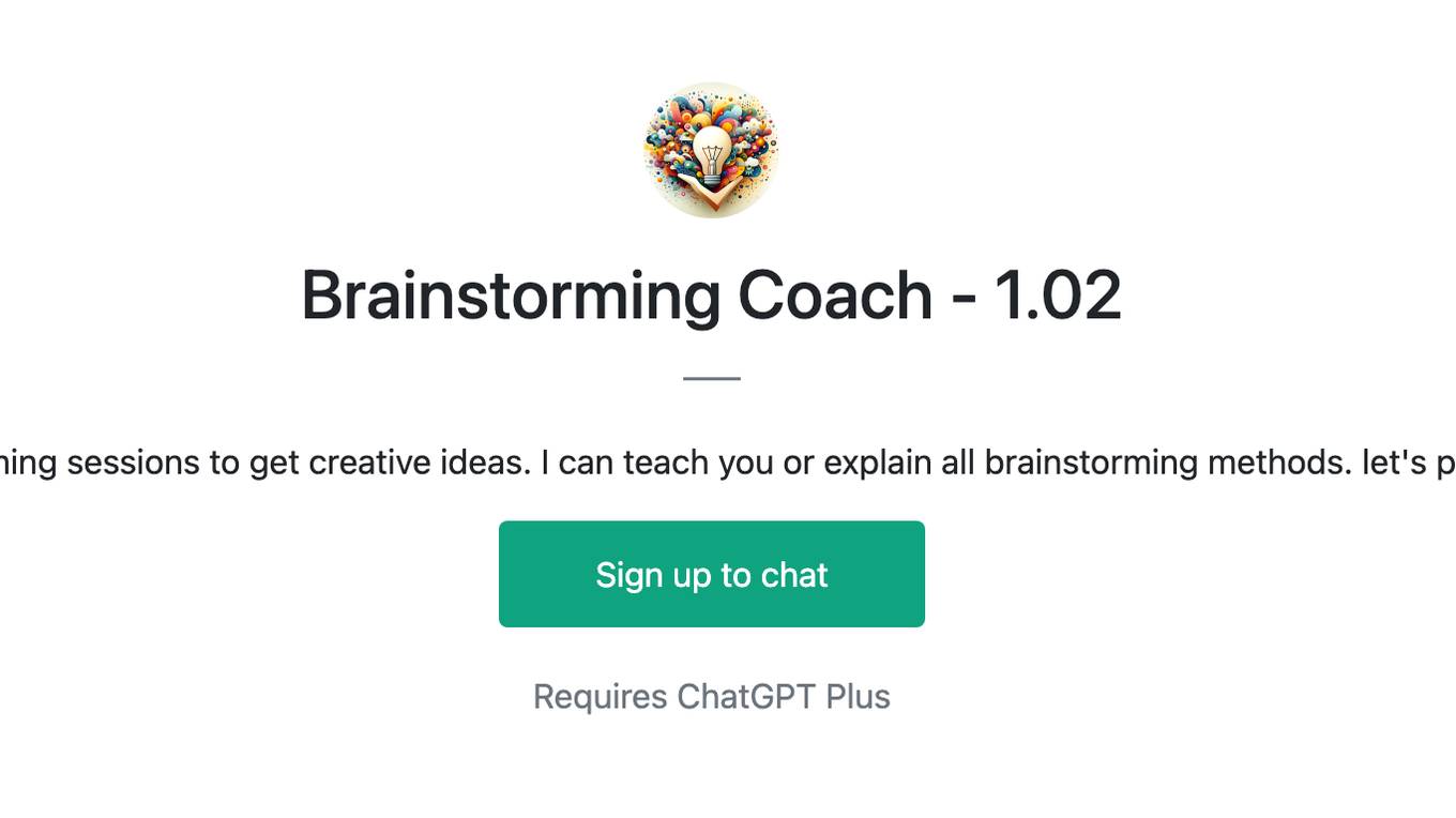 Brainstorming Coach - 1.02 Screenshot