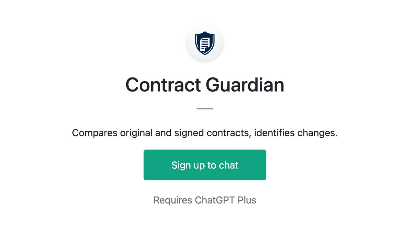 Contract Guardian Screenshot