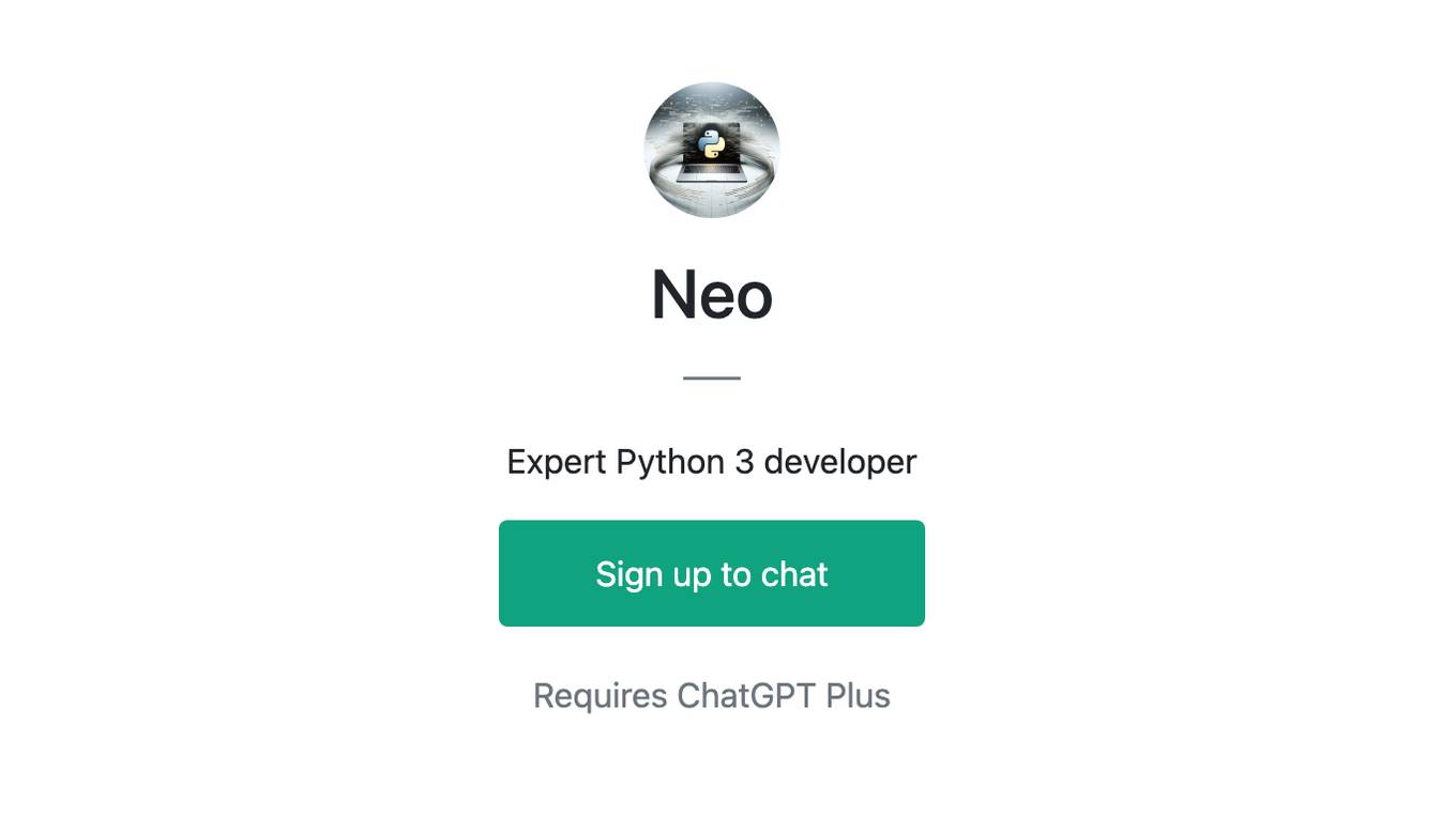 Neo Screenshot