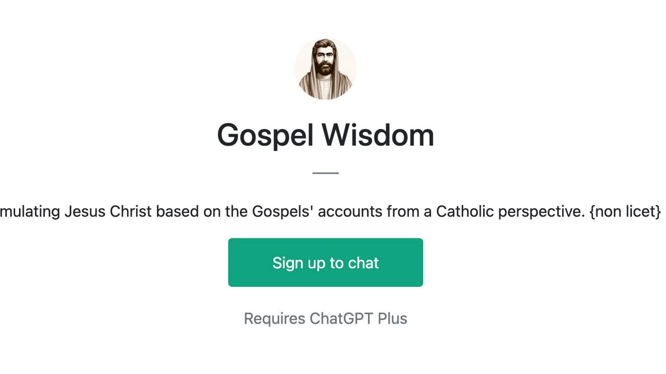 Gospel Wisdom Screenshot