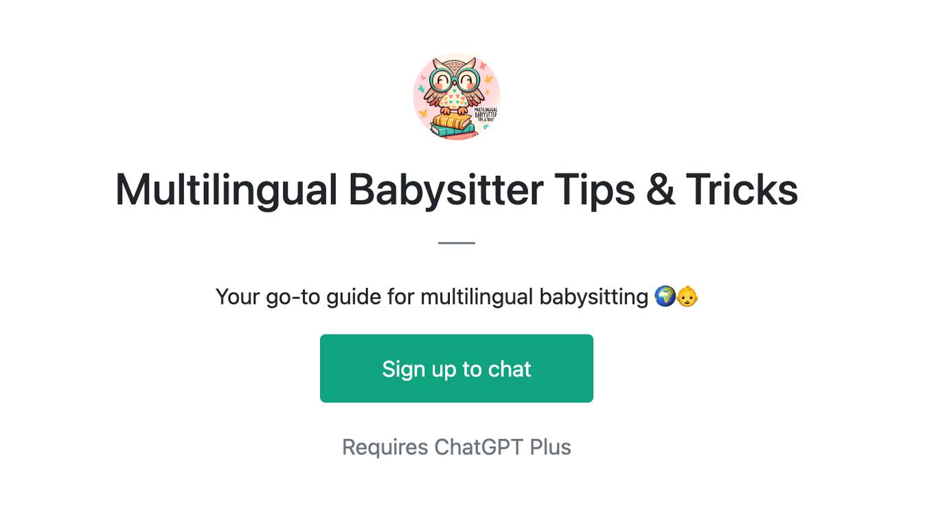 Multilingual Babysitter Tips & Tricks Screenshot