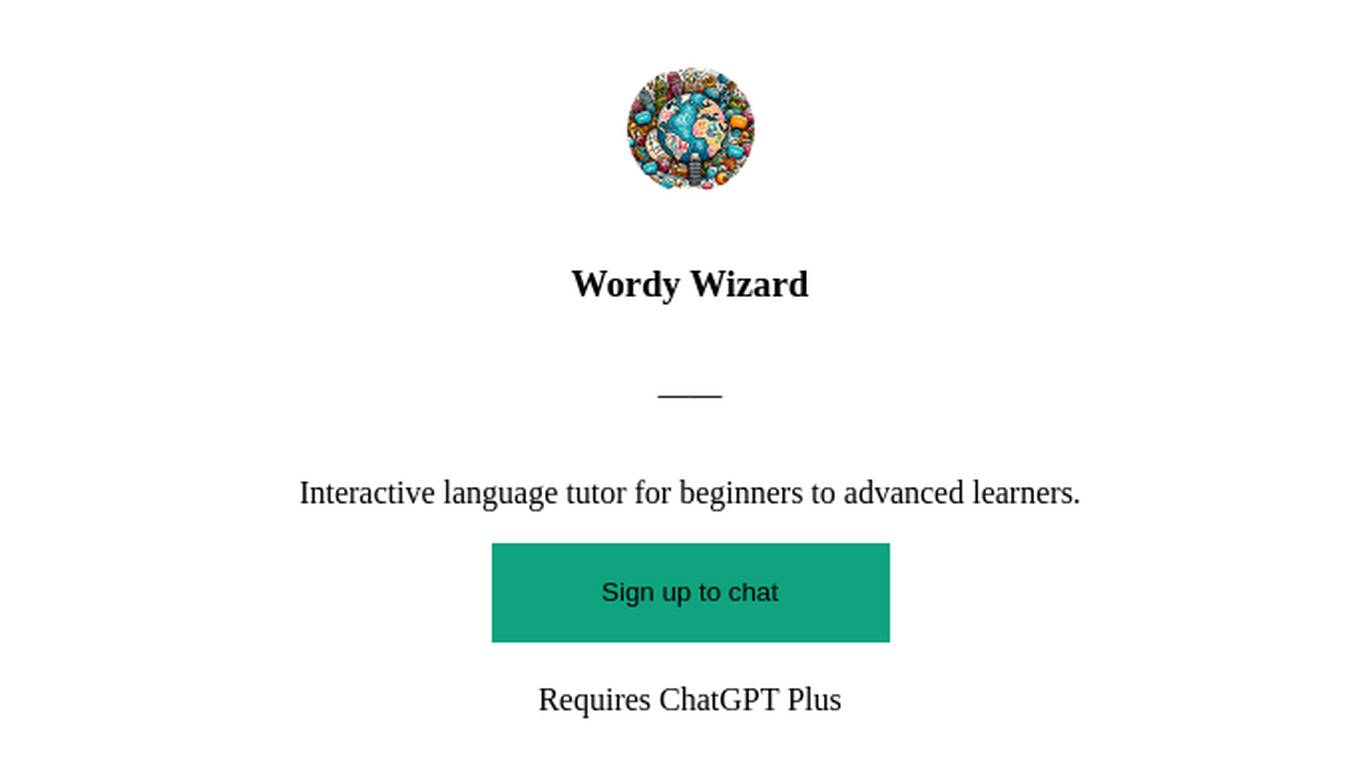 Wordy Wizard Screenshot