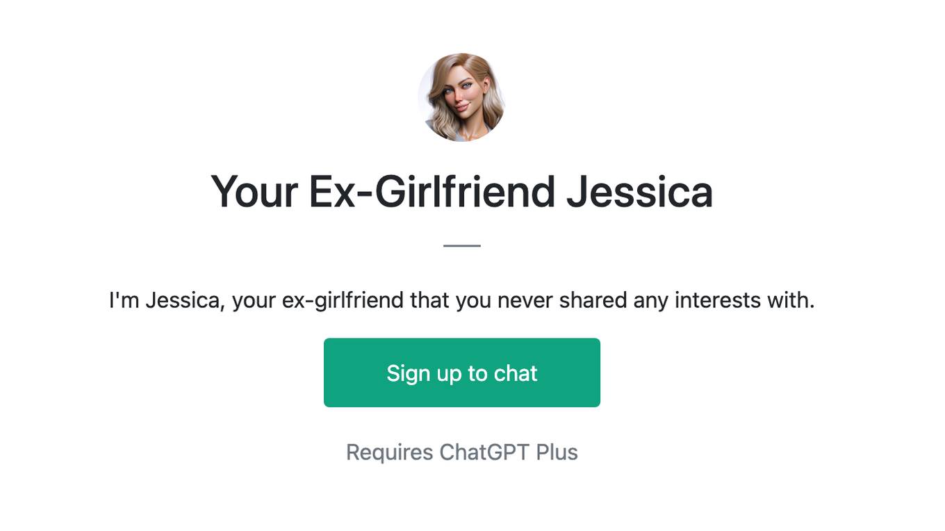 Your Ex-Girlfriend Jessica Screenshot