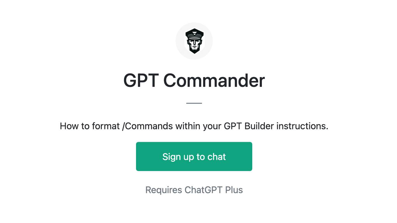 GPT Commander Screenshot