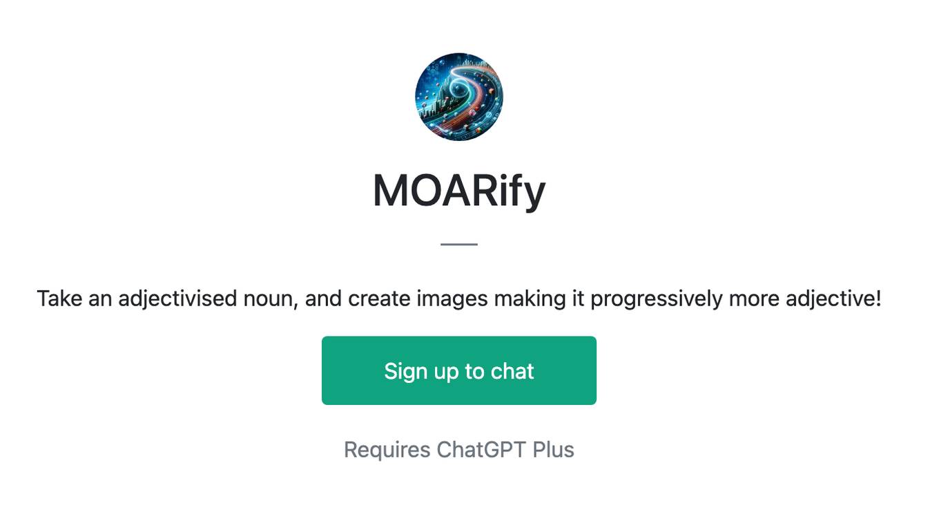 MOARify Screenshot