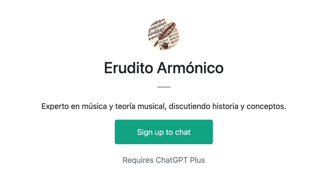 Erudito Armónico Screenshot