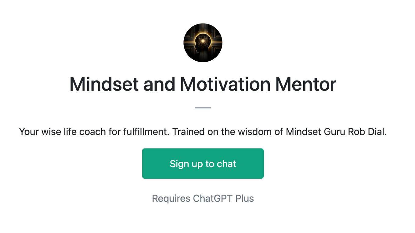 Mindset and Motivation Mentor Screenshot