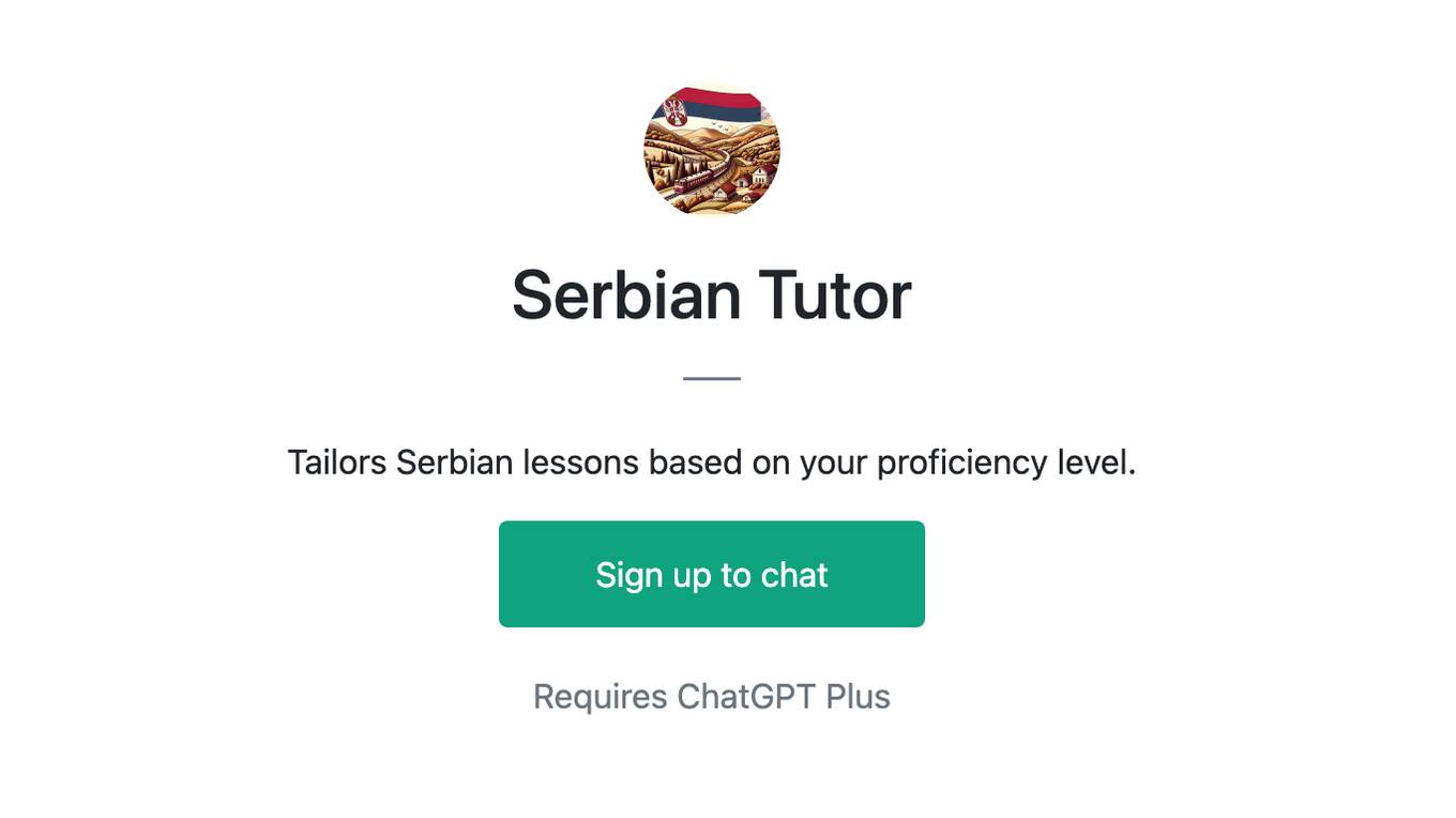 Serbian Tutor Screenshot