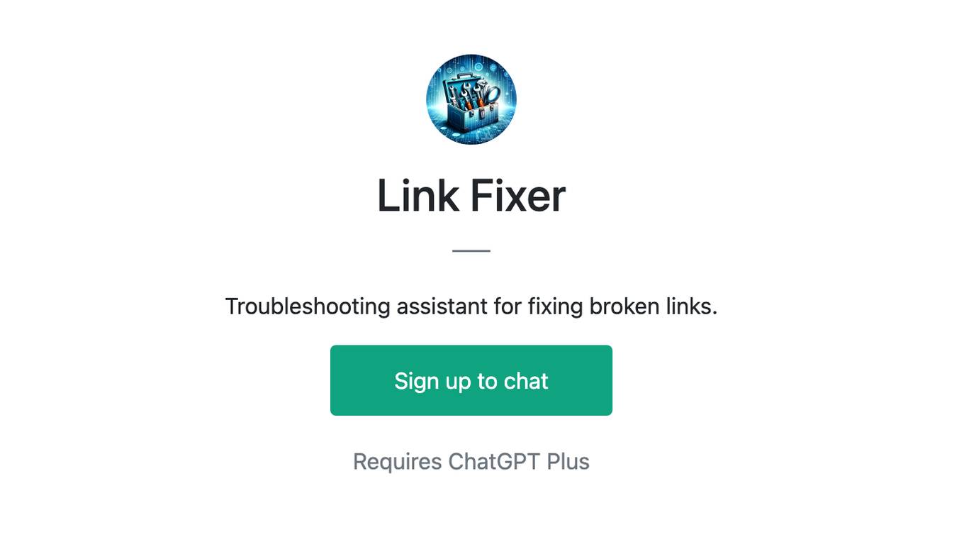 Link Fixer Screenshot