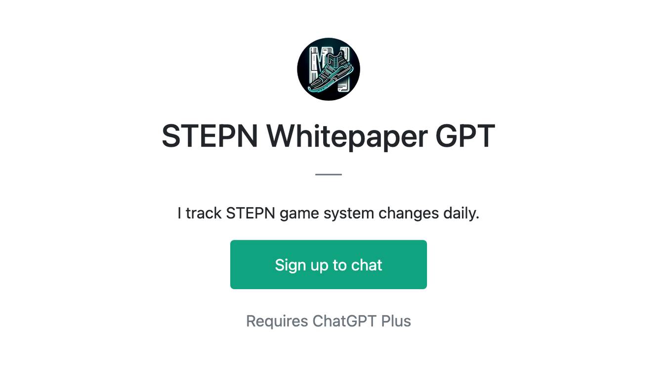 STEPN Whitepaper GPT Screenshot