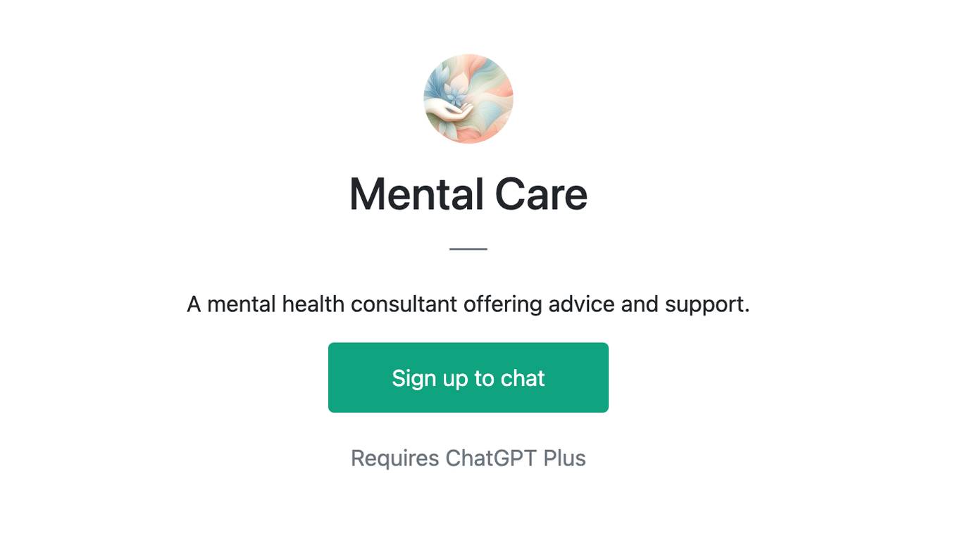 Mental Care Screenshot