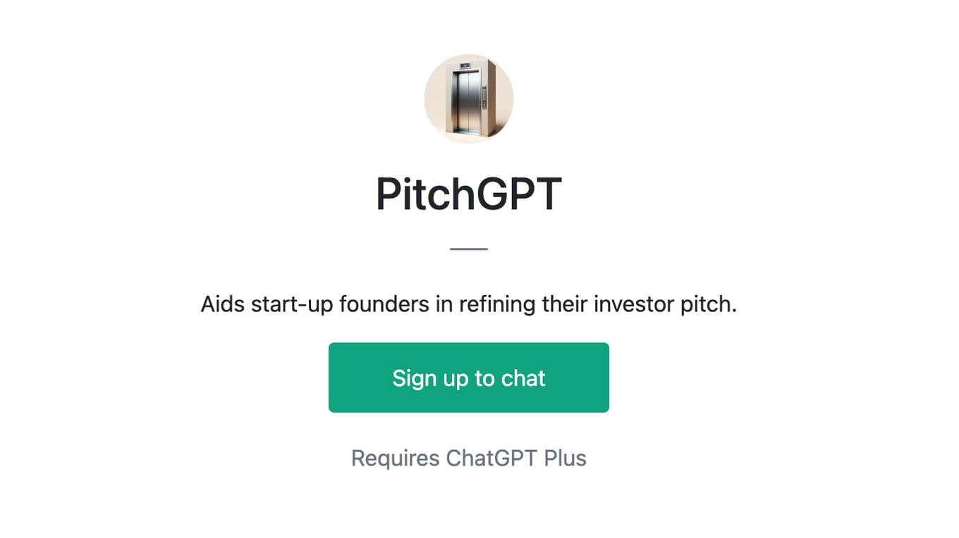 PitchGPT Screenshot