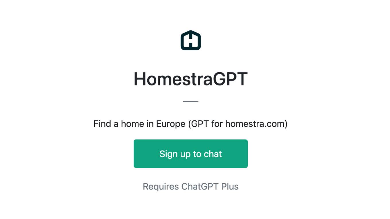 HomestraGPT Screenshot