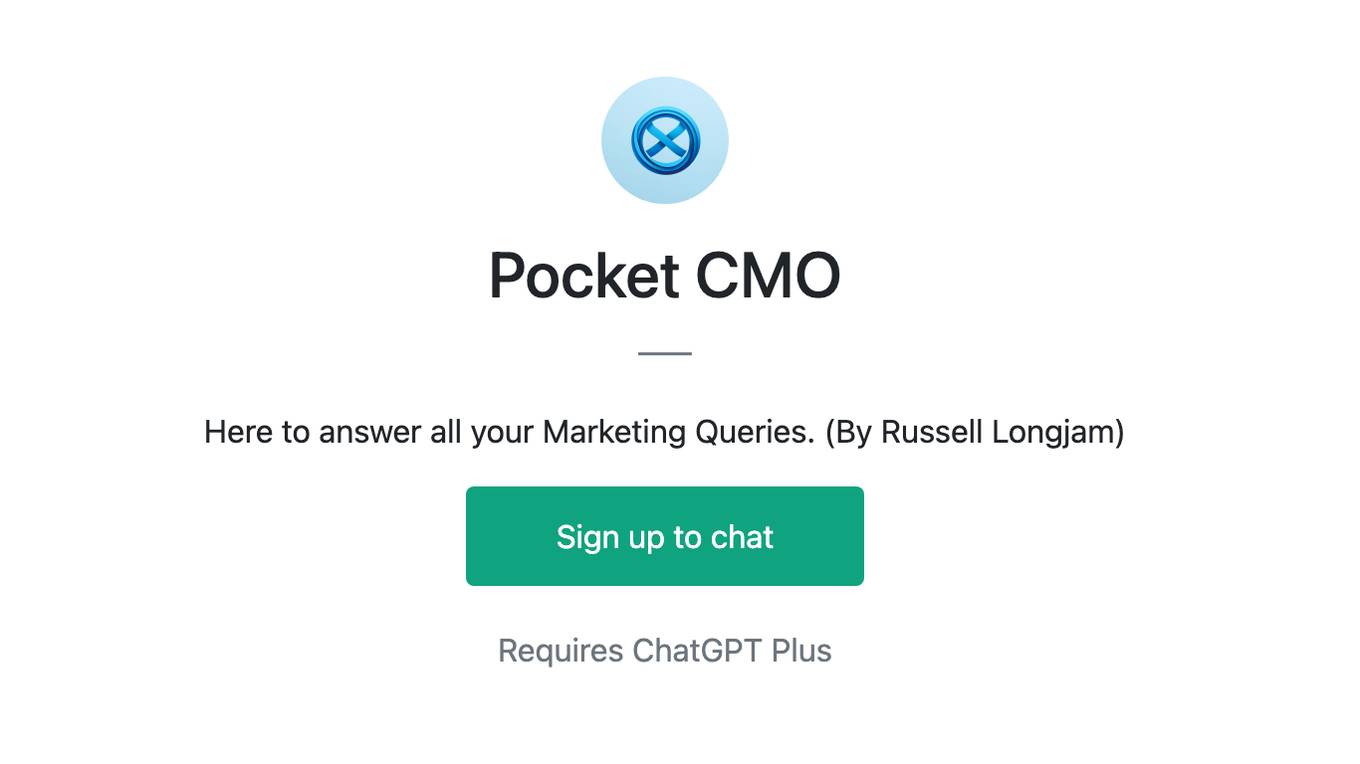 Pocket CMO Screenshot