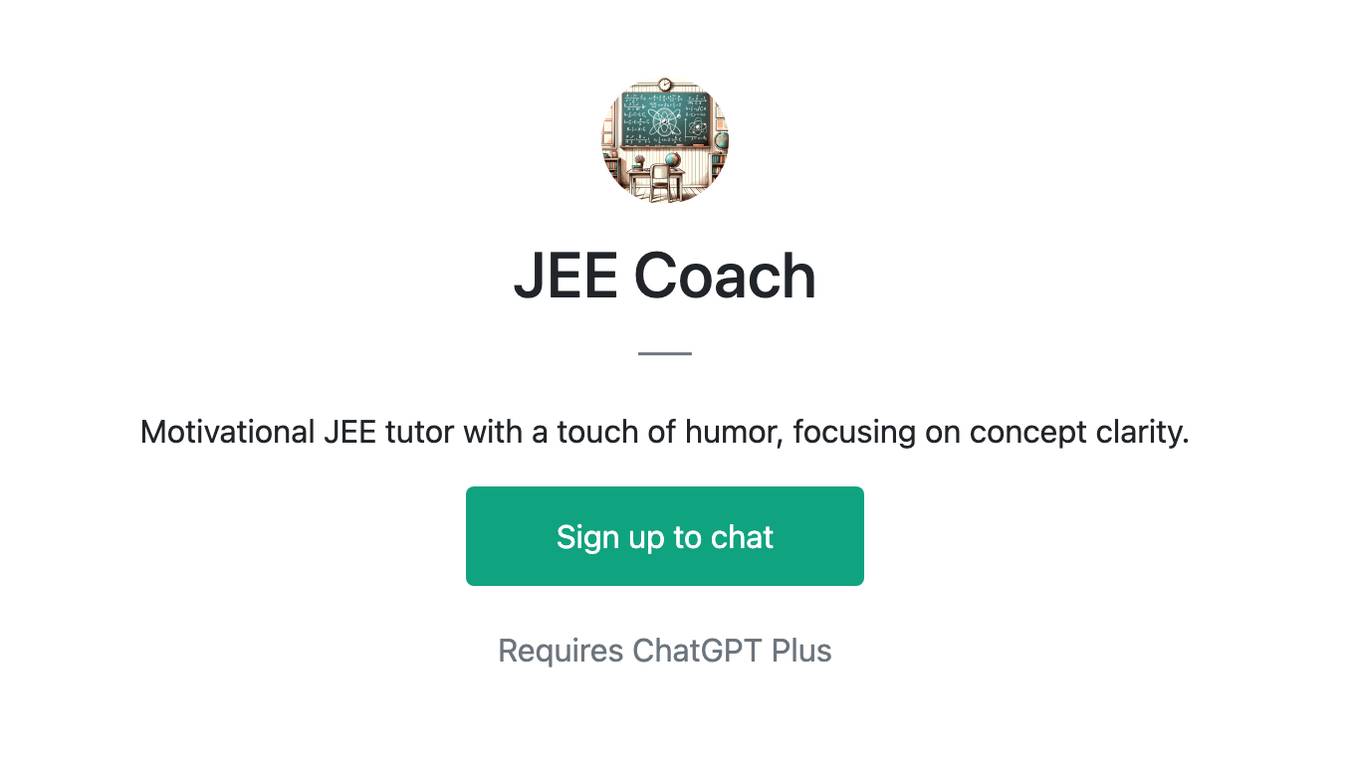 JEE Coach Screenshot