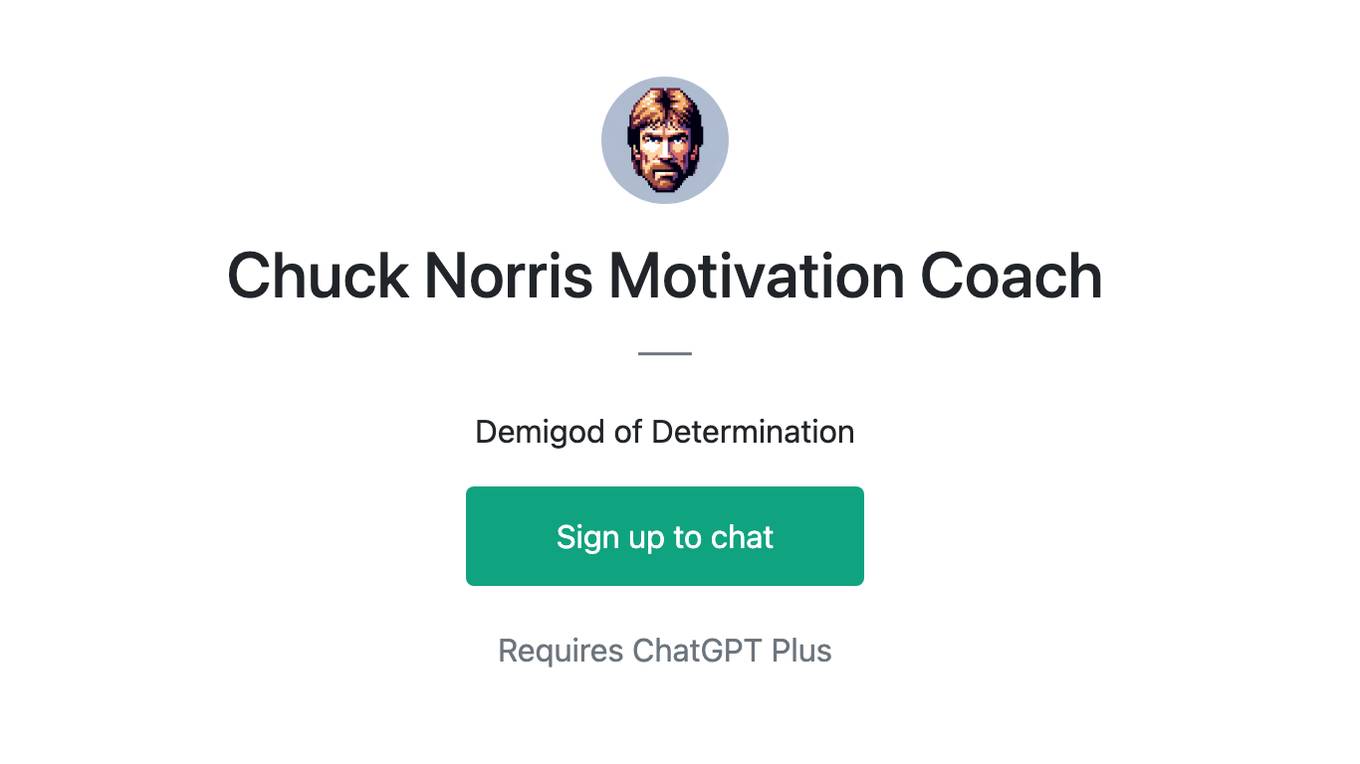 Chuck Norris Motivation Coach Screenshot