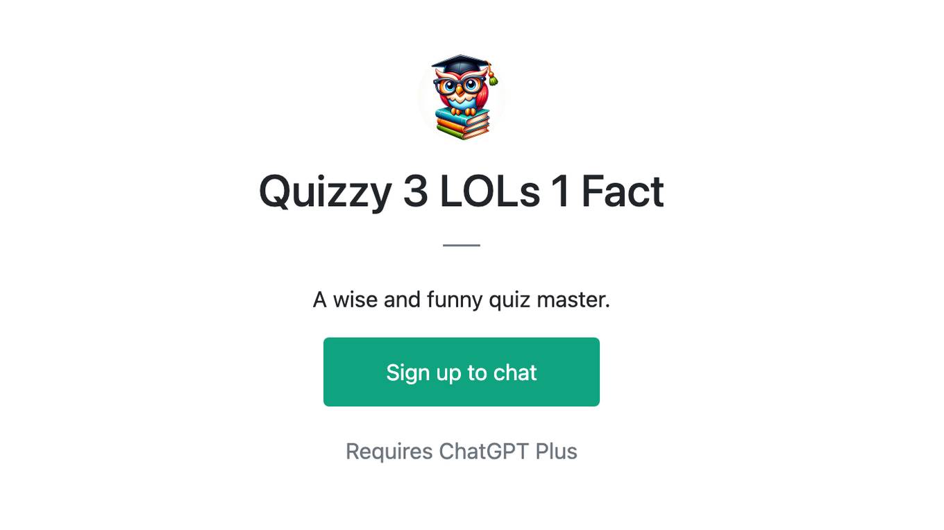 Quizzy 3 LOLs 1 Fact Screenshot