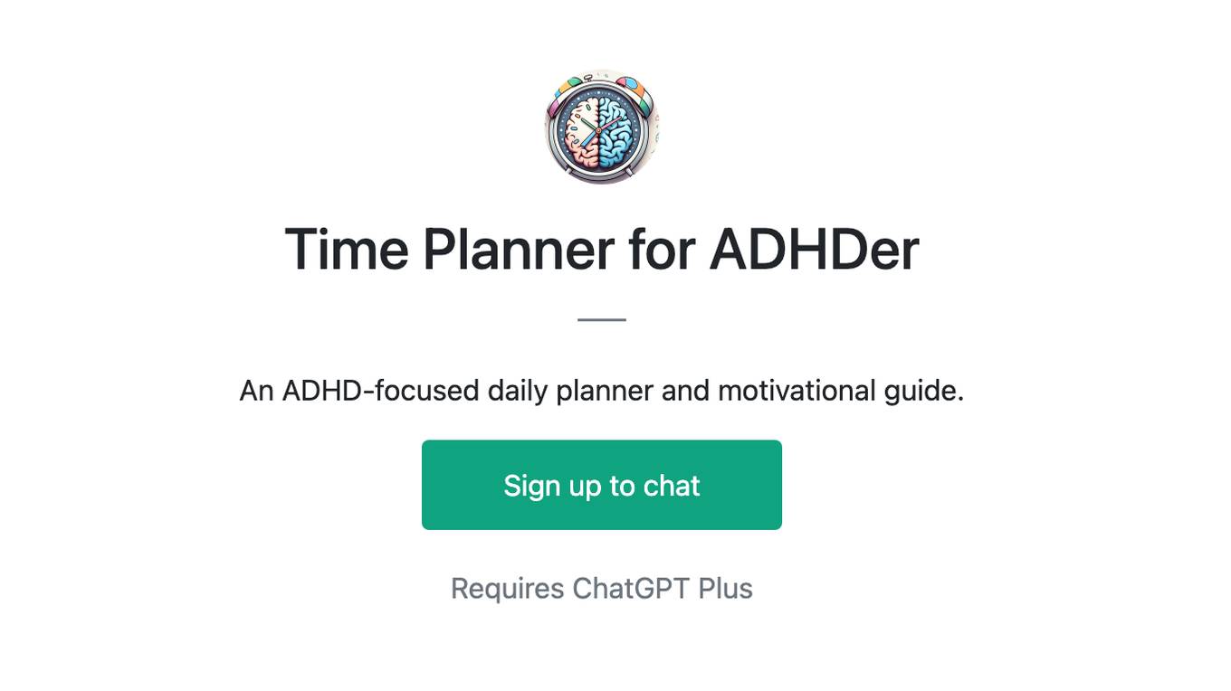 Time Planner for ADHDer Screenshot