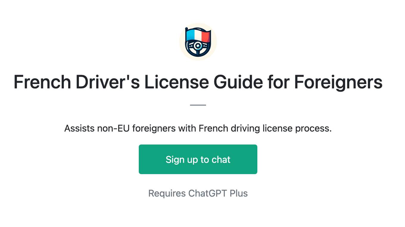 French Driver's License Guide for Foreigners Screenshot