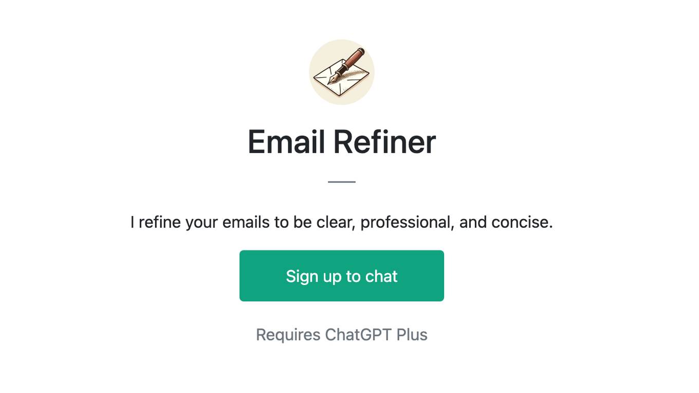 Email Refiner Screenshot