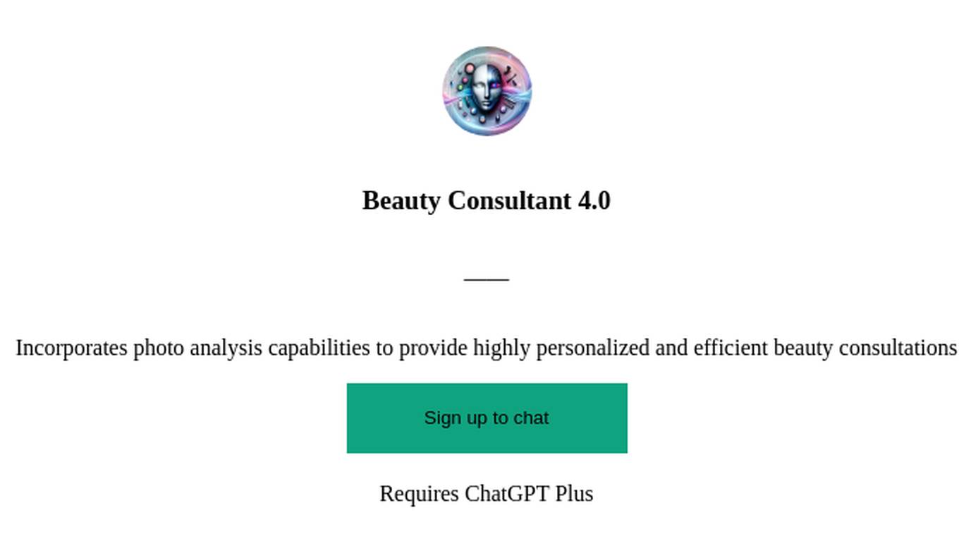 Beauty Consultant 4.0 Screenshot