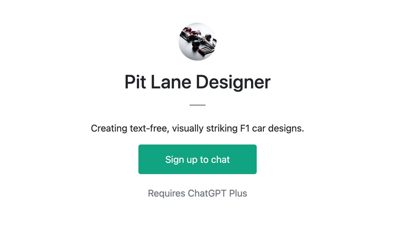 Pit Lane Designer Screenshot