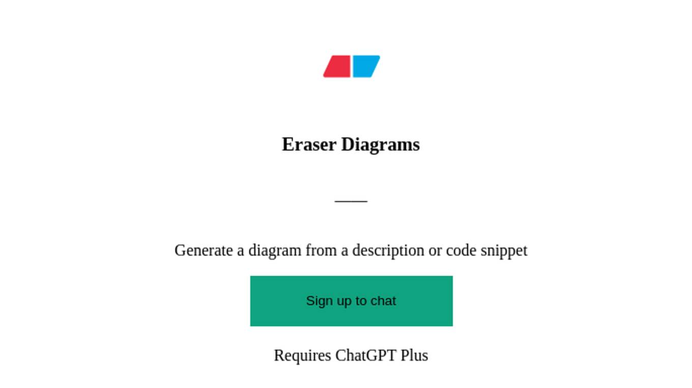 Eraser Diagrams Screenshot