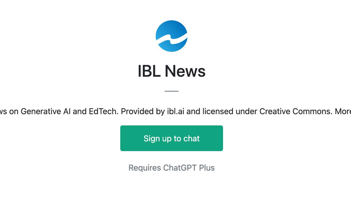 IBL News Screenshot