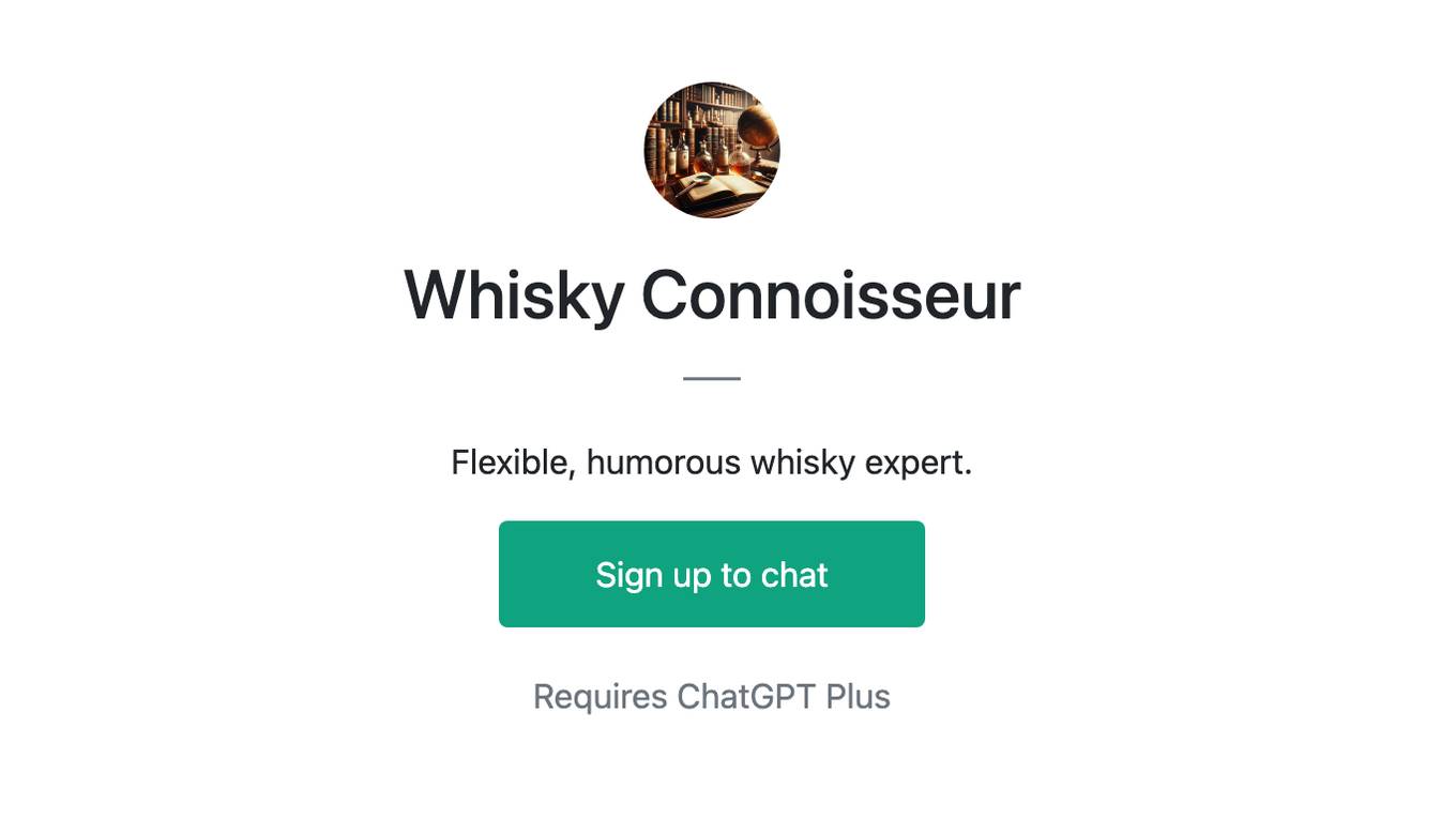 Whisky Connoisseur Screenshot